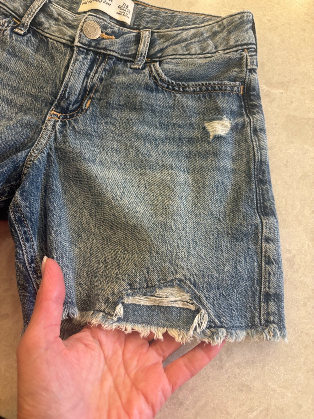 Abercrombie & Fitch / J Crew Girls' Shorts bundle, sizes 7/8 - Picture 5 of 16